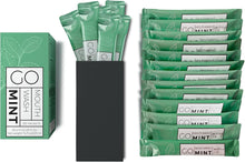 Load image into Gallery viewer, Go Mouthwash Packets Travel Size Mint Single 20 Packs.