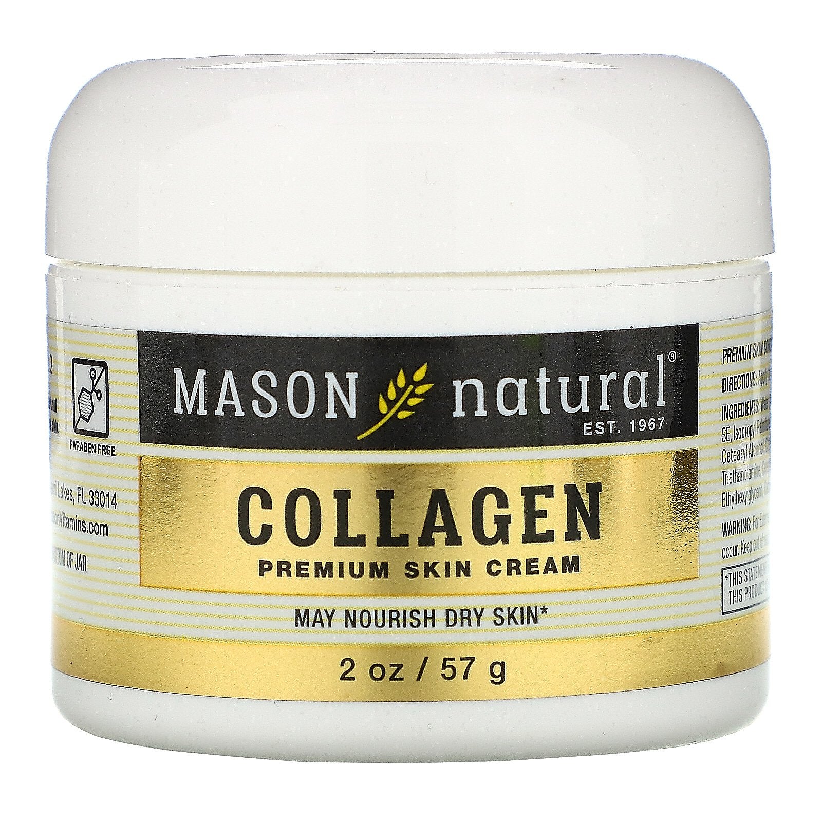 Mason Natural, Collagen Premium Skin Cream – pinkiabeauty