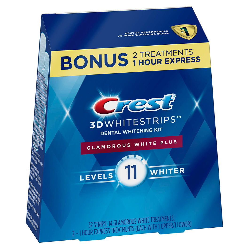 Crest 3DWhitestrips Professional Effects At-home Teeth Whitening Kit.