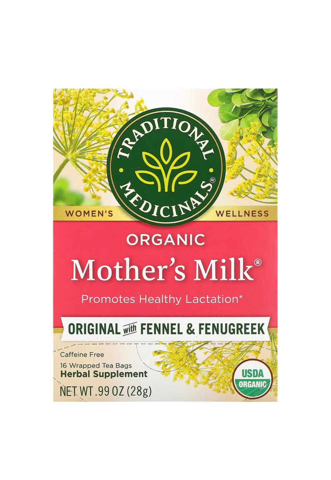 Traditional Medicinals Tea, Organic Mother's Milk.