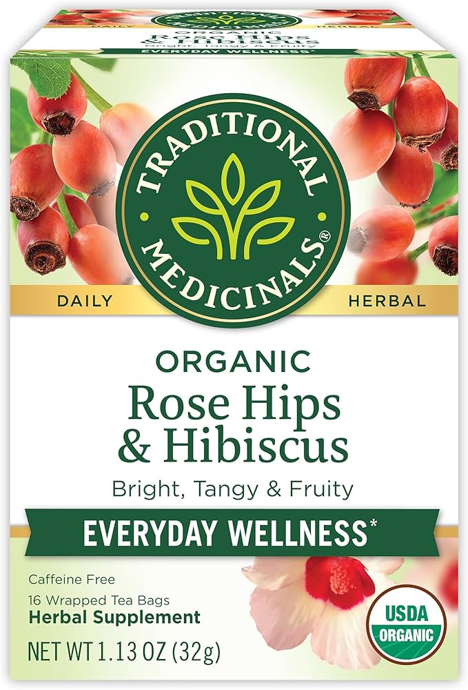 Rose Hips & Hibiscus Tea