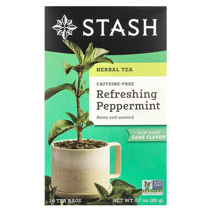 Refreshing Peppermint Herbal Tea