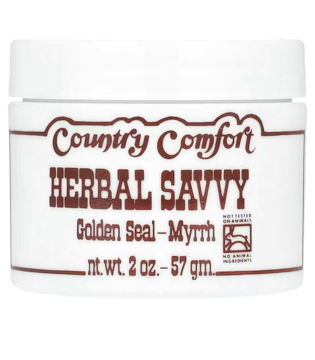 Country Comfort Herbal Savvy Golden Seal-Myrrh