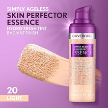 Load image into Gallery viewer, CoverGirl Simply Ageless Skin Perfector Essence Foundation- Light.
