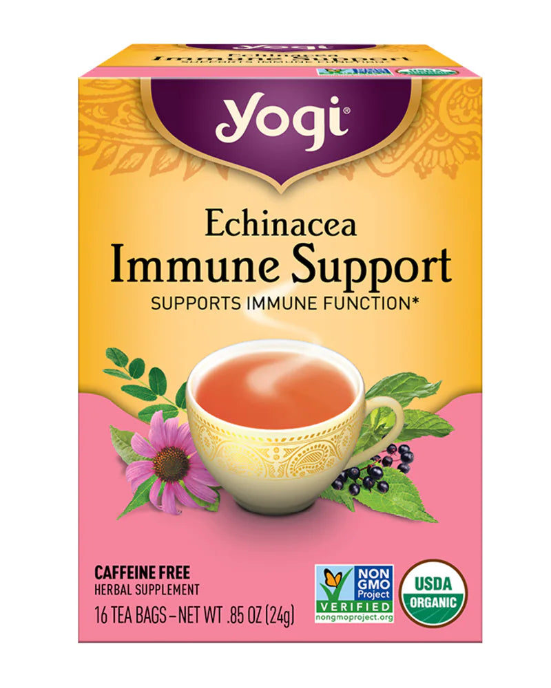 Yogi Echinacea Immune Support Herbal Tea