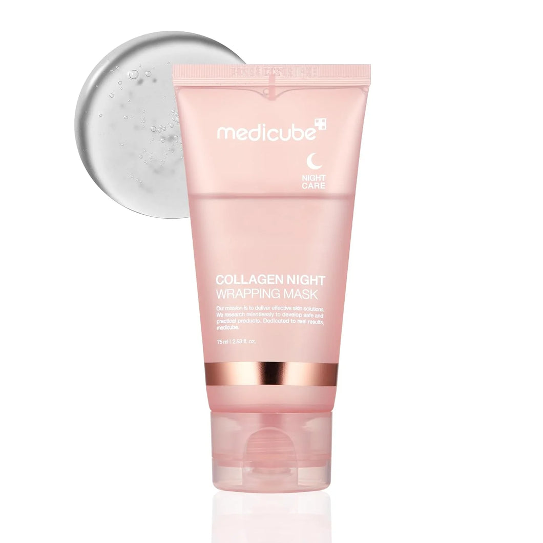 MEDICUBE Collagen Night Wrapping Mask.