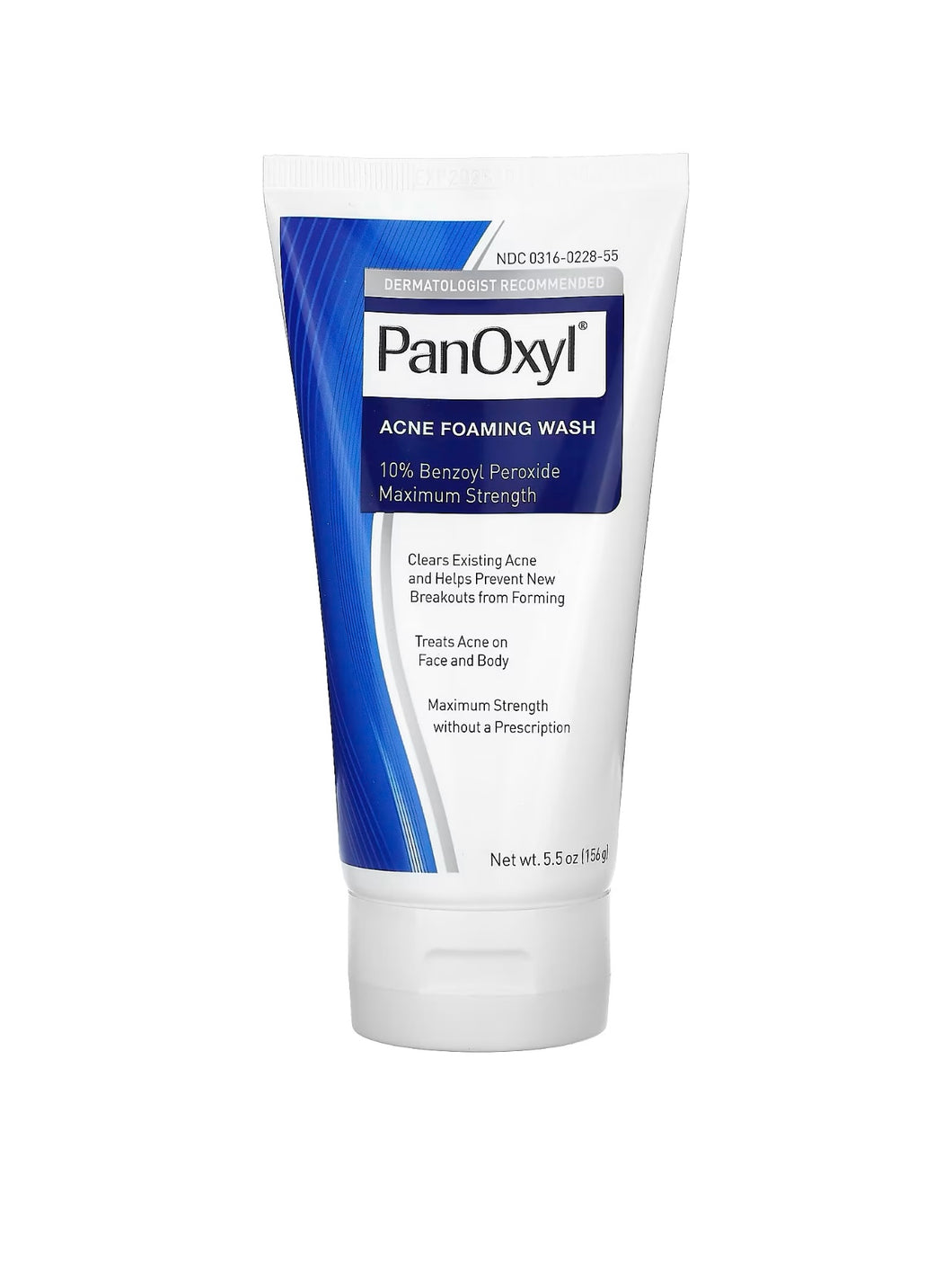 PANOXYL ACNE FOAMING WASH BENZOYL PEROXIDE 10% MAXIMUM STRENGTH.