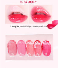 Load image into Gallery viewer, MACQUEEN - Dewy Water Glow Lip Tint - Icy cherry
