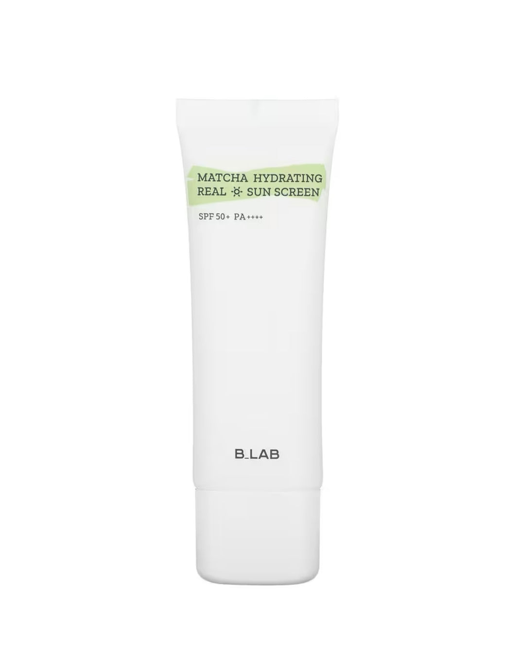 B_Lab, Matcha Hydrating, Real Sunscreen, SPF 50+ PA++++, 1.69 fl oz (50 ml).