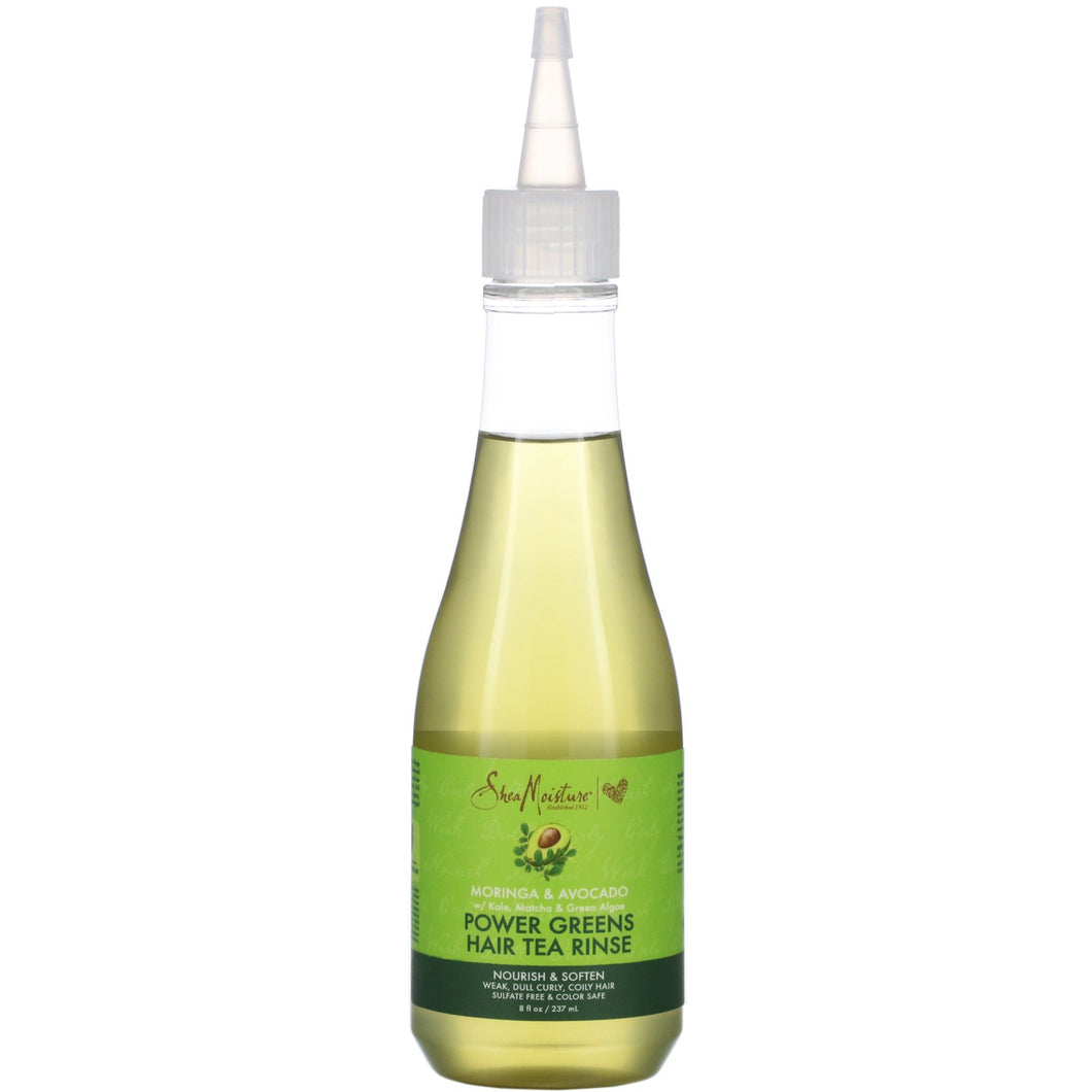 Power Greens Hair Tea Rinse, Moringa & Avocado, 8 fl oz (237 ml)