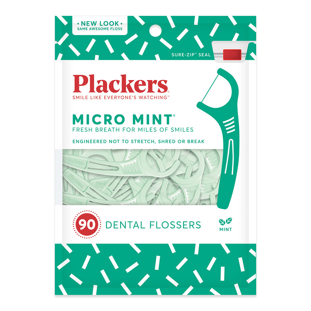 Plackers Micro Mint® Flossers.