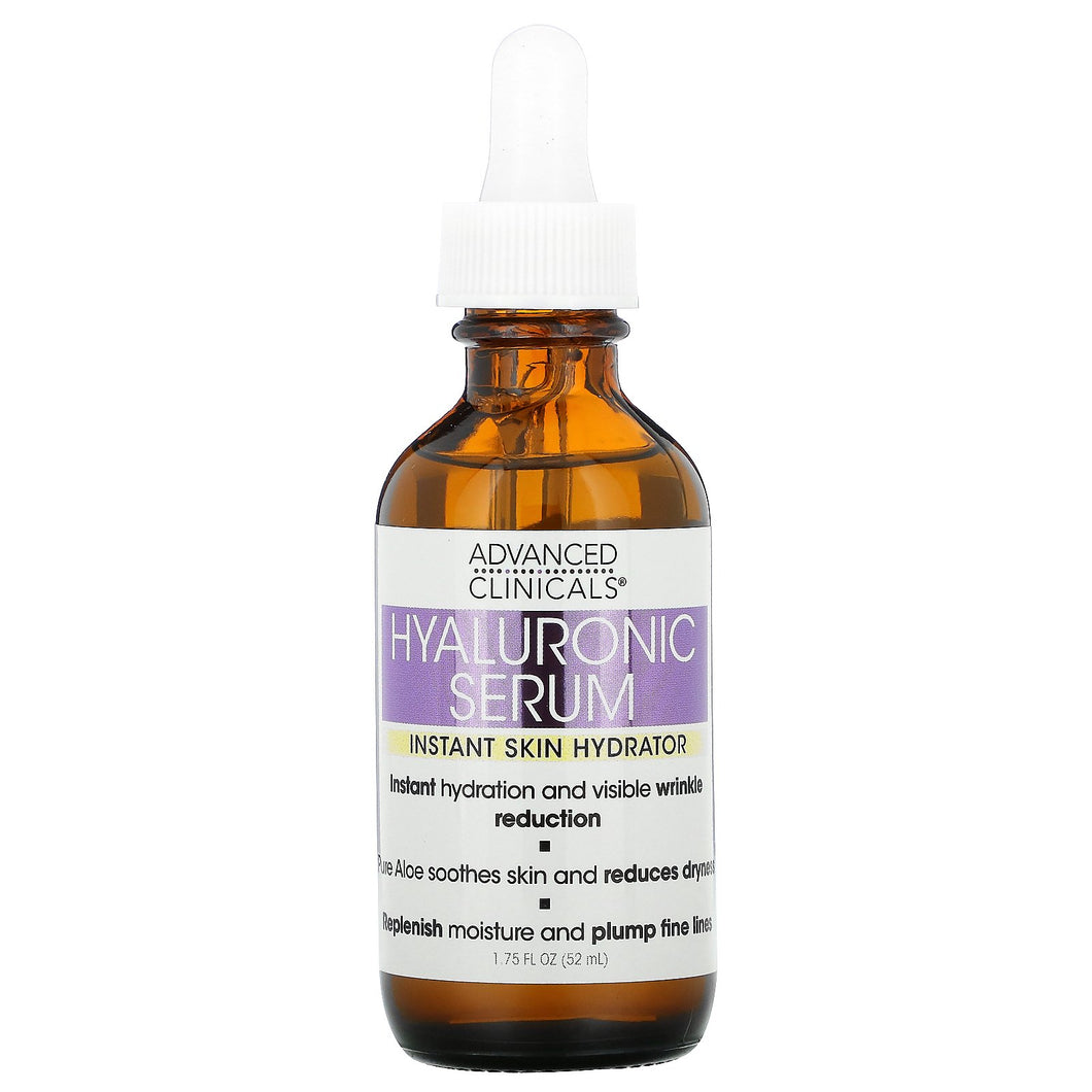 Advanced Clinicals Hyaluronic Serum.