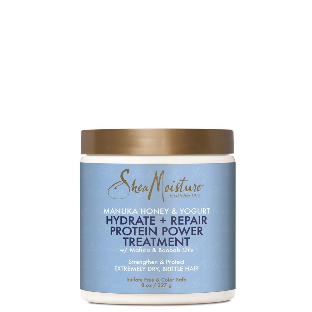Shea Moisture Manuka Honey & Yogurt Hydrate + Repair Protein-Strong Treatment, 8 oz.