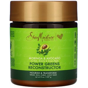 SheaMoisture, Power Greens Reconstructor, Moringa & Avocado, 8 oz (227 g).