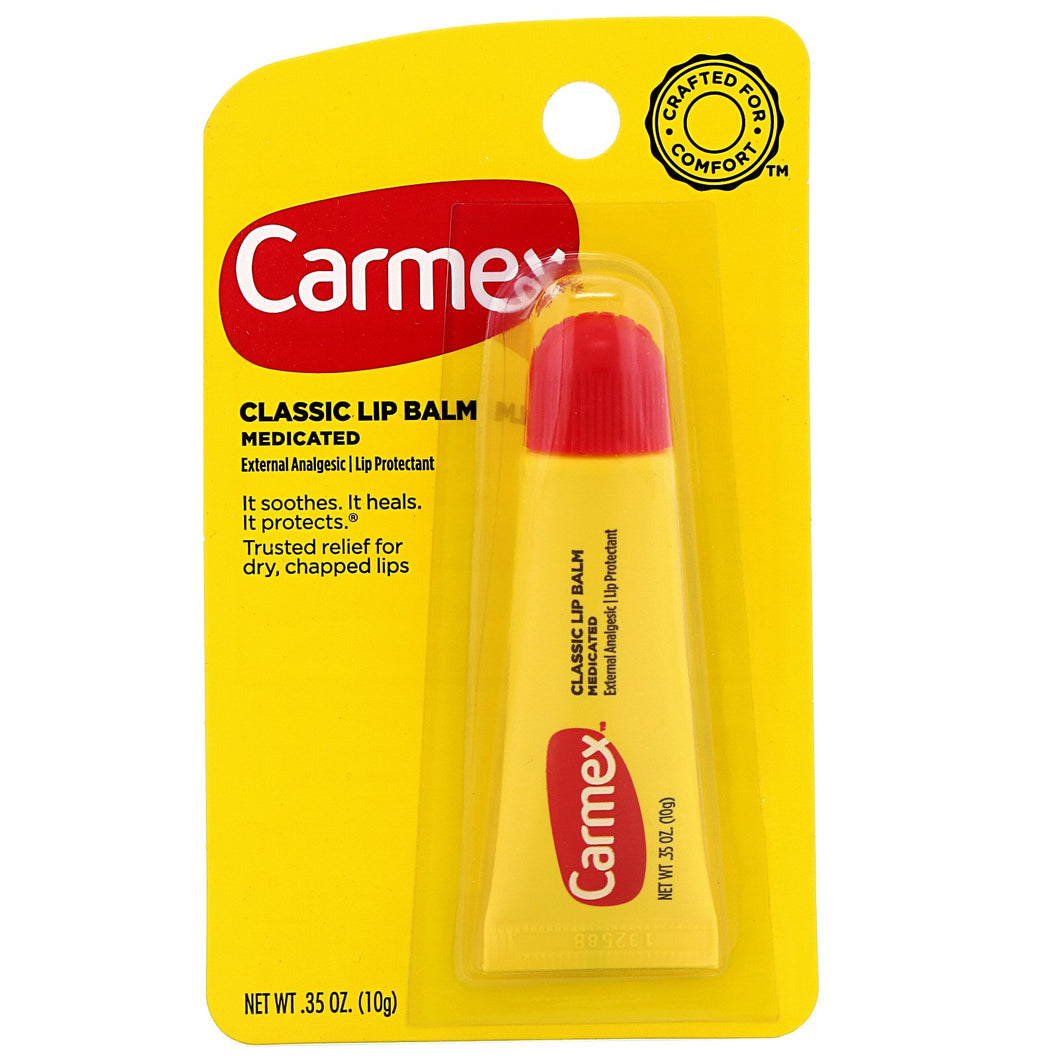Carmex, Classic Lip Balm, Medicated.