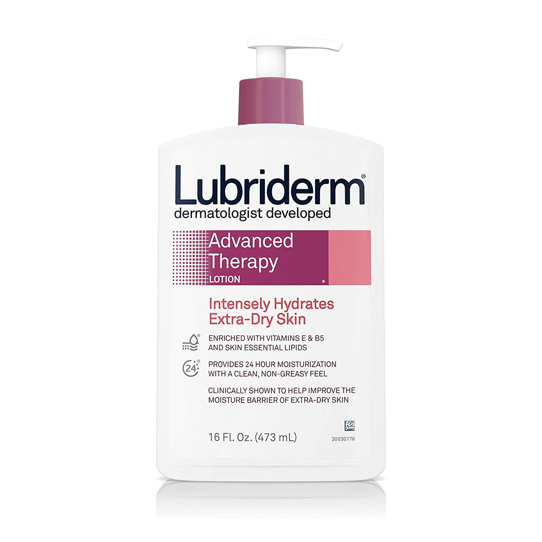 Lubriderm Advanced Therapy Lotion For Extra Dry Skin.