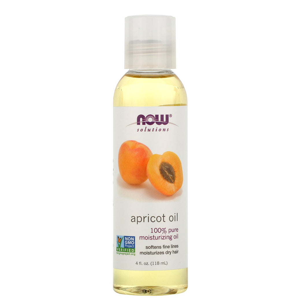 Now Foods, Solutions, Apricot Oil.