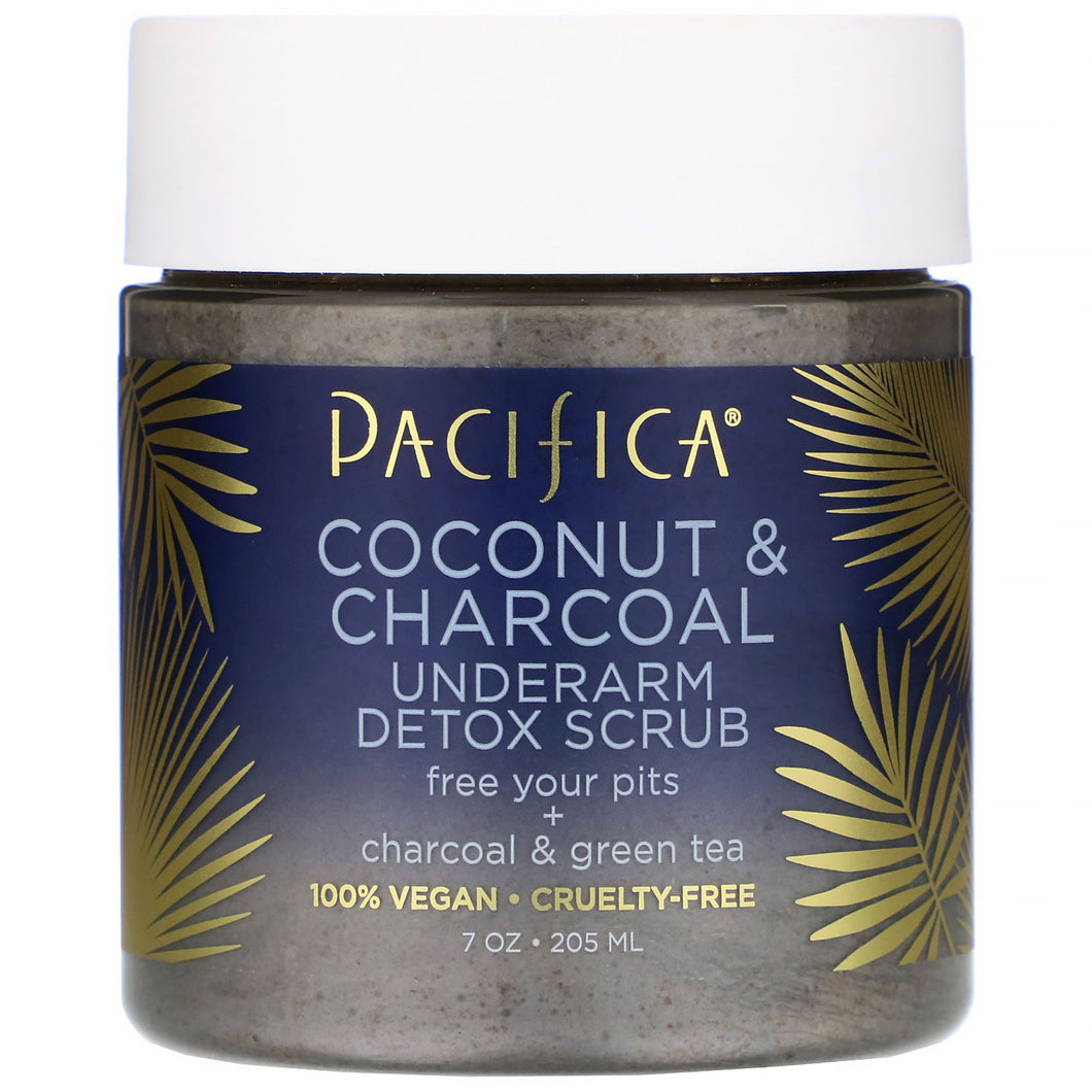 Pacifica Coconut & Charcoal Underarm Detox Scrub.