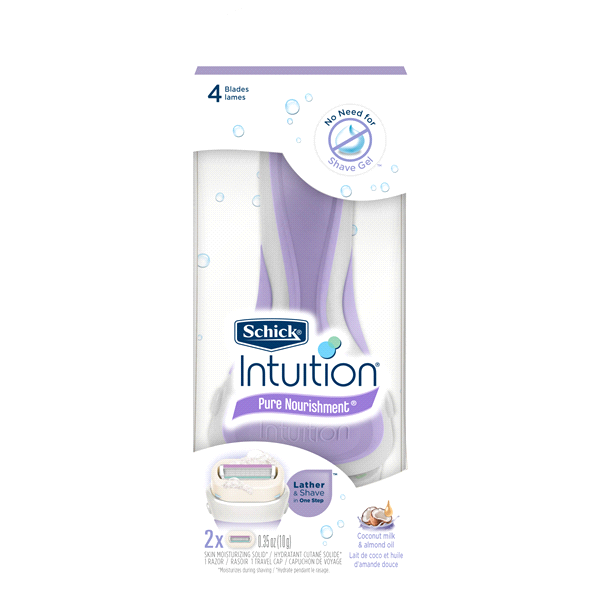 Schick Intuition Pure Nourishment Women's Razor.