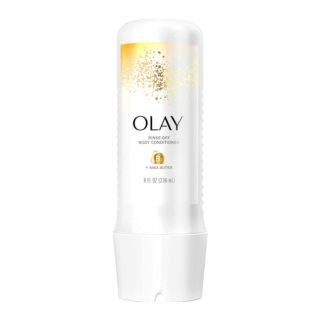 ‏Olay In-Shower Rinse-Off Body Conditioner for Dry Skin with B3 and Shea Butter for Lasting Hydration
