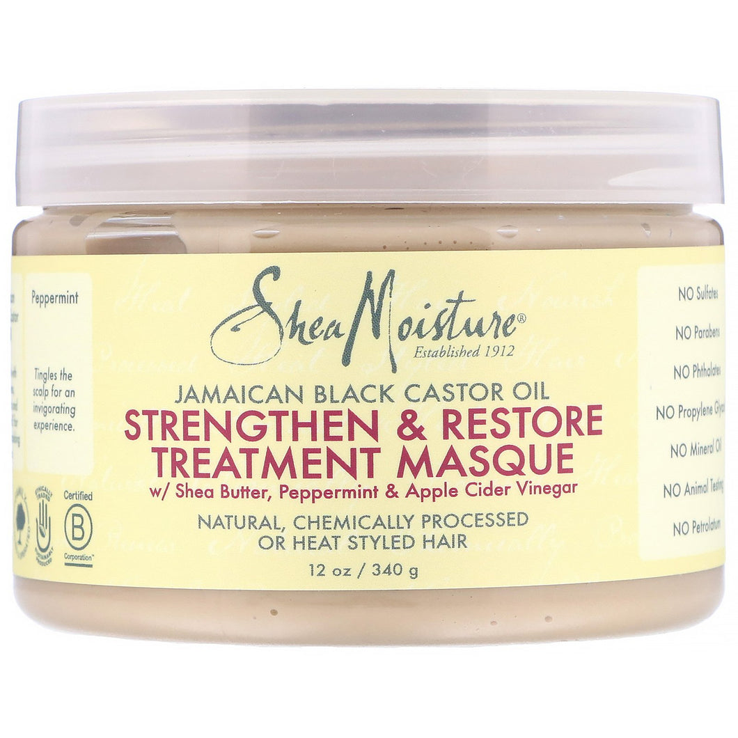 Shea Moisture - Jamaican Black Castor Oil masque.