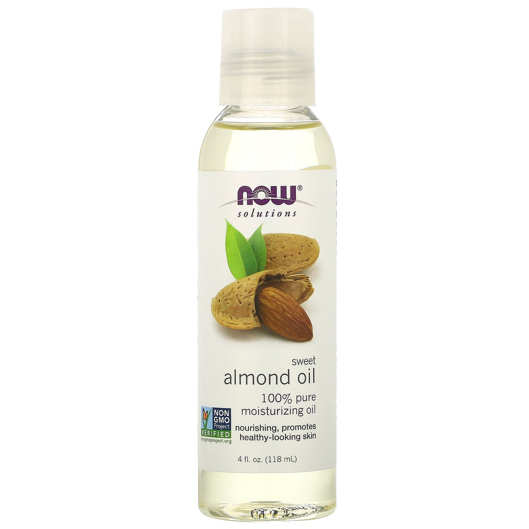 Now Foods, Solutions, Sweet Almond Oil.