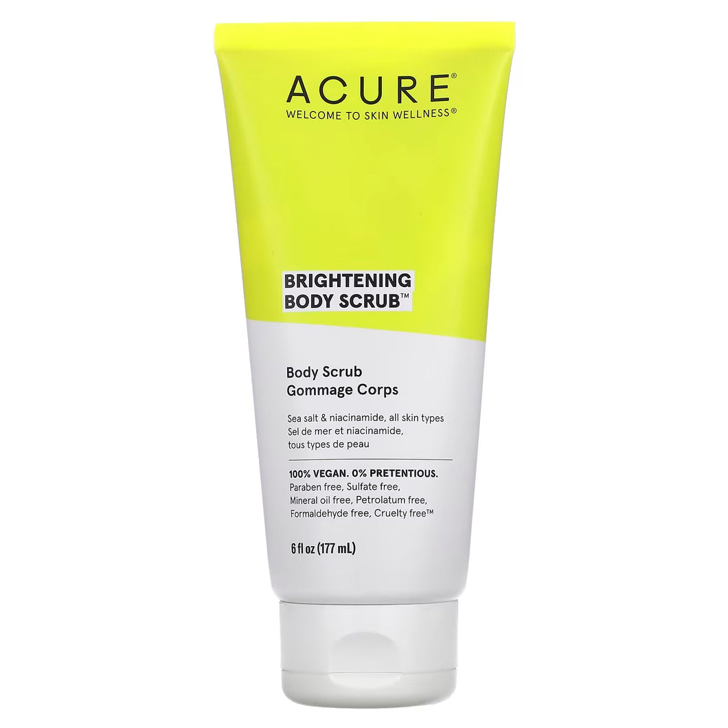 ACURE, Brightening Body Scrub, (177 ml).