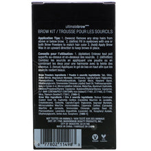Load image into Gallery viewer, Wet n Wild, Ultimate Brow Set, Dark Brown, 0.09 oz (2.5 g).
